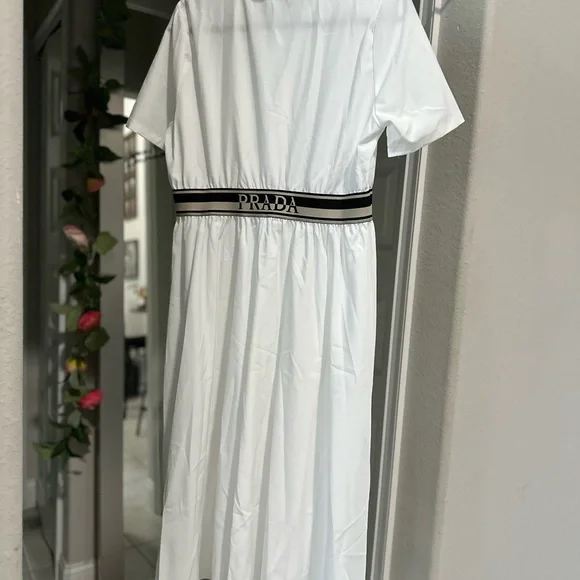 Fashion white Women's Dress size L - Picture 5 of 6